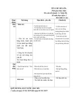 giáo an tuần 30 nhánh 1 chủ đề quê hương đất nước bác hồ