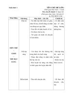 giao an tuan 1: Ngày hội đến trường