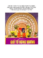 giao an tuan 4 chu de nươc va hien tuong tu nhien