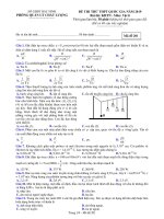 Tải Bộ đề thi thử THPT Quốc gia 2019 Sở GD&ĐT Bắc Ninh -  Đề thi minh họa THPT Quốc gia môn Toán, Ngữ văn, Lịch sử, Hóa học năm 2019