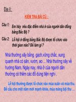 ĐỊA LÍ 4 - TUẦN 14 - HOẠT ĐỘNG SẢN XUẤT CỦA NGƯỜI DÂN Ở ĐỒNG BẰNG BẮC BỘ