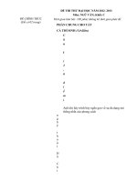 Tải Đề thi thử Đại học năm 2013 - môn Ngữ văn (Khối C - Đề 1) -  Đề thi môn Văn số 1