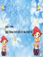 BGĐT môn Toán - Lớp 4a1- Tuần 16- Tuyết Thanh