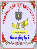 Tuần 9. Toán -  Tiết 45