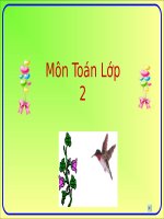 TOÁN - TUẦN 25 - GIỜ, PHÚT, THỰC HÀNH XEM ĐỒNG HỒ