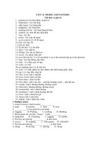 Hướng dẫn học sinh tự học và ôn tập tại nhà đợt 3 môn Tiếng anh 6