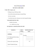 Tải Giáo án Thể dục lớp 3: Bài 62 - Trò chơi Ai kéo khỏe