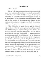 Skkn một số kinh nghiệm trong công tác chủ nhiệm lớp 3 ở trường tiểu học 