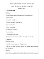 Tài liệu ôn tập trong thời gian nghỉ do dịch COVID-19 - Môn Sử 7- Bài 28: SỰ PHÁT TRIỂN CỦA VĂN HOÁ DÂN TỘC <CUỐI THẾ KỈ XVIII – NỬA ĐẦU THẾ KỈ XIX>