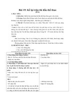 Tải Giáo án Tập làm văn lớp 3 bài 19: Kể lại trận thi đấu thể thao - Giáo án điện tử Tập làm văn lớp 3
