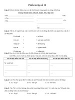 NGUYỄN VĂN TRỖI - ÔN TẬP KIẾN THỨC LỚP 2