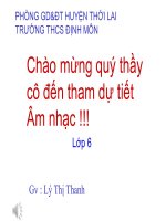 Tiet 29. Nhac Ly Nhung ky hieu thuong gap trong ban nhac. TDN so 9