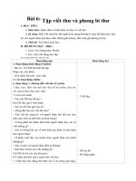 Tải Giáo án Tập làm văn lớp 3 bài 6: Tập viết thư và phong bì thư - Giáo án điện tử Tập làm văn lớp 3