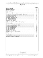 skkn  một số thay đổi cần thiết để học sinh học tốt bài thể dục phát triển chung lớp 5 ở trường tiểu học 