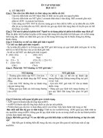 đề cương ôn tập hk i  môn sinh học  thcs trần quốc toản