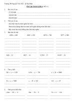 NGUYỄN VĂN TRỖI - ÔN TẬP KIẾN THỨC LỚP 4