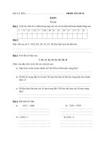 NGUYỄN VĂN TRỖI - ÔN TẬP KIẾN THỨC LỚP 3