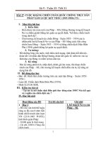 Sử 9 – Tuần 25- Tiết 31   BÀI 27: CUỘC KHÁNG CHIẾN TOÀN QUỐC CHỐNG THỰC DÂN PHÁP XÂM LƯỢC KẾT THÚC (1953-1954)( T1)