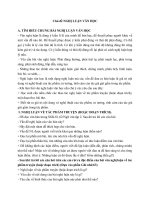 Tài liệu ôn tập trong thời gian nghỉ do dịch COVID-19 - Môn Văn 9 - Chủ đề NGHỊ LUẬN VĂN HỌC