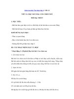 Tải Giáo án môn Âm nhạc lớp 3: Tiết 12 - Học hát: bài con chim non