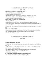 Hướng dẫn học sinh tự học và ôn tập tại nhà đợt 2 môn Sử 6