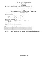 Bài tập thứ sáu ngày 3 tháng 4 năm 2020 - Khối 2