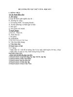 Hướng dẫn ôn tập KT HK1 - Năm học 2017.2018 môn Ngữ văn - Khối 8