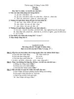 Bài tập thứ ba ngày 24 tháng 3 năm 2020 - Khối 2