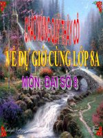 Tiet 49. Giai bai toan bang cach lap phuong trinh