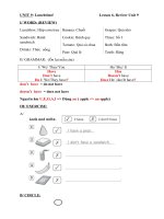 NỘI DUNG ÔN TẬP TRỰC TUYẾN KHỐI 2 TUẦN 26