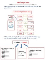 Bài tập thực hành cho học sinh lớp 5 tuần 26