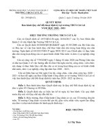 hồ sơ hội nghị cán bộ công chức năm học 2020  2021  trung học cơ sở cát lái