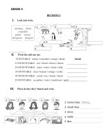 tiếng anh  lớp 4  trường th nguyễn văn nở