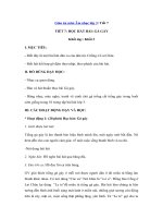 Tải Giáo án môn Âm nhạc lớp 3: Tiết 7 - Học hát bài: Gà gáy