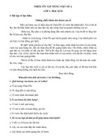 NỘI DUNG ÔN TẬP TRỰC TUYẾN CHO HỌC SINH KHỐI 2