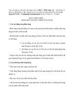 Môn Tin Học Lớp 6 - Tuần 26 - 27