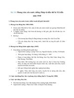 Lịch sử 8 tuần 32