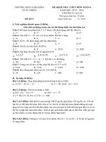 Tiết 39 - Kiểm tra chương I (Số học)