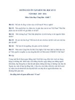 Hướng dẫn ôn tập Kiểm tra Học kỳ 2 môn Giáo Dục Công Dân - Khối 7