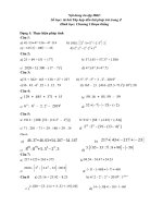 hướng dẫn ôn tập học kì i môn toán 20192020  thcs trần quốc toản