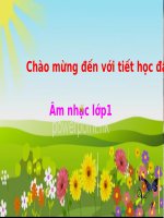 bai giang dien tu mon am nhac