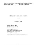 skkn một số biện pháp xây dựng nền nếp   kỷ cương trong trường mầm non 