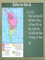 Địa 7 tuần 24 tiết 44