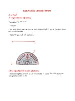 môn toán lớp 6  tuần 24  25  thcs huỳnh khương ninh