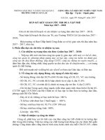 BẢN KÝ KẾT GIAO ƯỚC THI ĐUA TẬP THỂNăm học 2017 - 2018