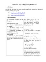 Nội dung hướng dẫn học sinh tự học môn Toán (lần 6) khối 6,7,8,9.