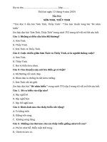 Phiếu học tập Tuần 25