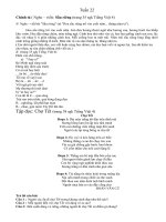 NỘI DUNG ÔN TẬP TRỰC TUYẾN CHO HỌC SINH KHỐI 4