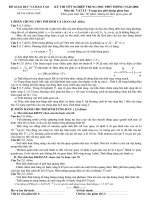 Đề thi tốt nghiệp THPT Quốc Gia môn Vật lí phân ban 2005-2006 - Học Toàn Tập