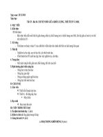 giáo án môn hóa  thcs long biên